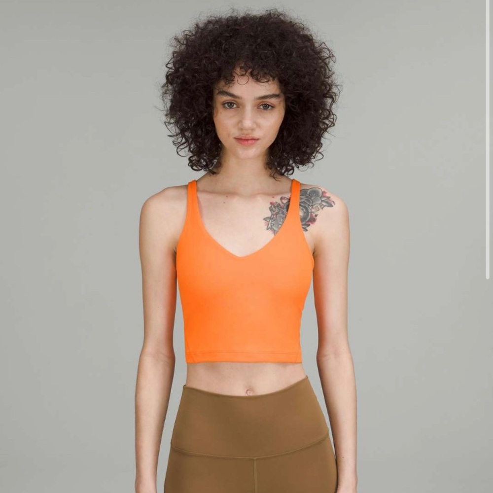 Lululemon Align Tank Top- Orange Soda